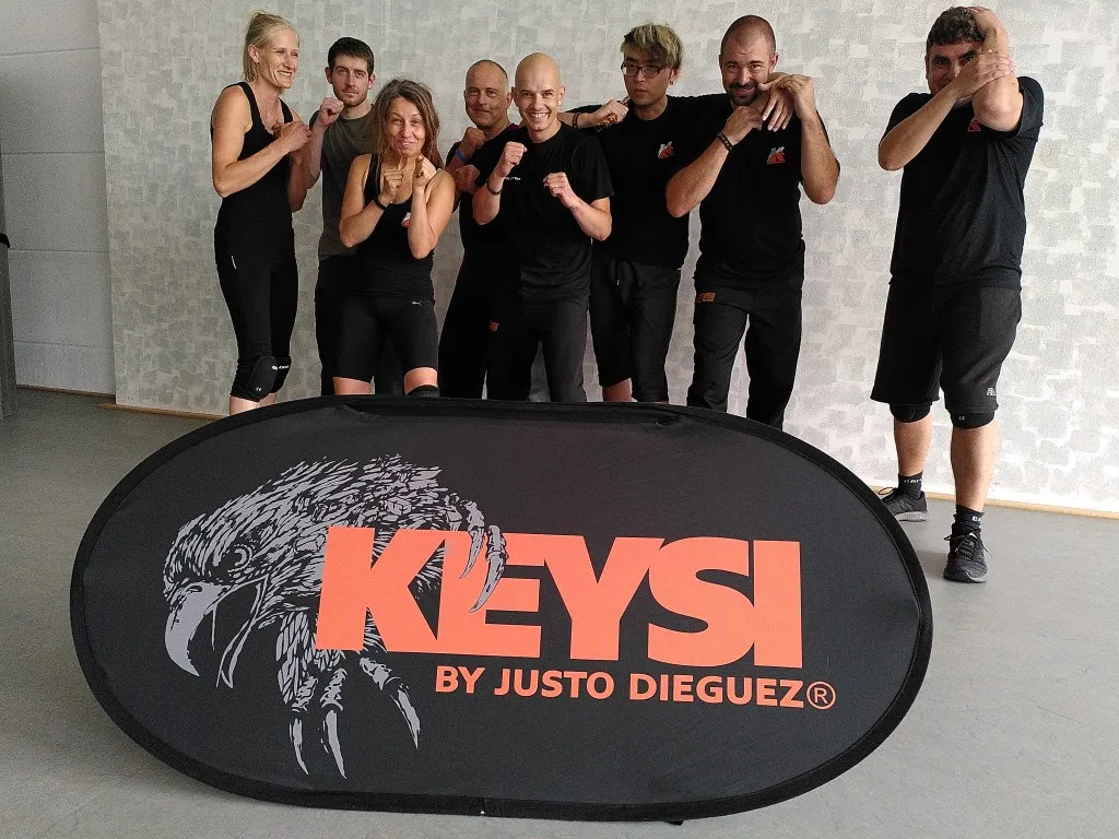 Gruppenfoto vom Keysi-Workshop in Augsburg am 24.07.2021