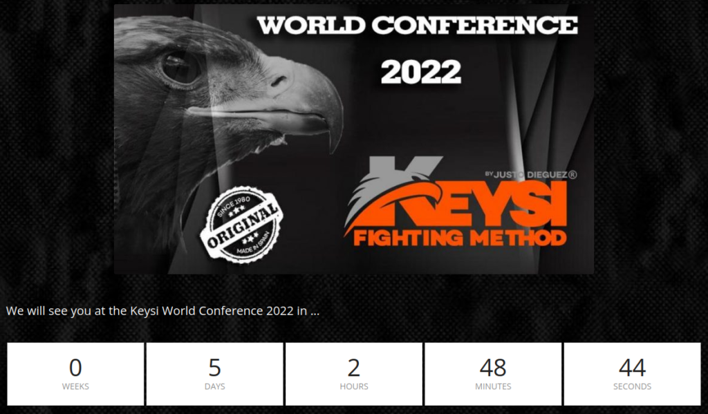 Countdown bis zur diesjährigen Keysi World Conference