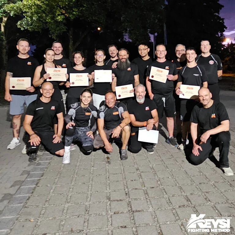 Gruppenfoto nach dem Lehrgang mit Justo Diegiez am 10.08.2026